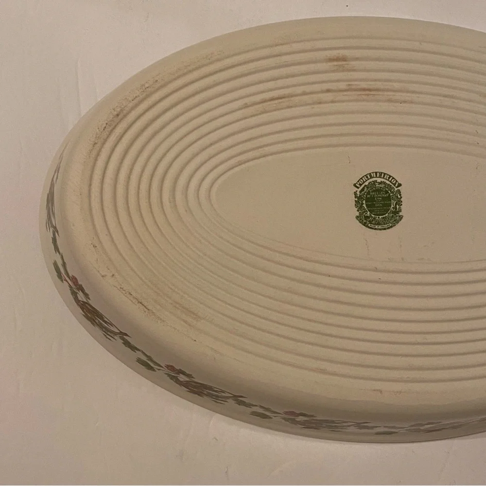 PORTMEIRION CASSEROLE SERVEWARE BAKE DINING COMMON PHEASANT WHITE BROWN GREEN